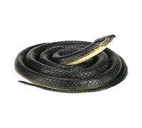 Jomewory Serpents en Caoutchouc Réalistes, Faux Serpent en Caoutchouc, Serpent Doux, Jouet Effrayant d'halloween pour Farce, Accessoires Farce, Décoration d'halloween - 120cm
