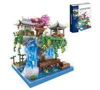 JOMIOD Ensemble de Construction d'arbre en Fleurs de Cerisier - 2705 pièces de Mini Blocs de Construction en Fleurs de pêcher pour Enfants et Adultes - Kit de bonsaï de Cerisier, Jouets éducatifs