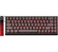 JOMKIZ MADLIONS MAD 68 Pro Clavier mécanique de jeu filaire à déclenchement rapide, boîtier en alliage d'aluminium, actionnement réglable, taux d'interrogation de 8 K Hz, joint d'étanchéité à effet