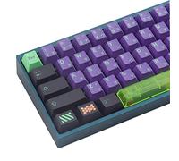 JOMKIZ PBT Keycaps, 135 Touches Mecha Dye Sublimation Cherry Profile Keycaps avec 7U Clear Spacebar Japanese Keycap Set pour Cherry MX Switches US Layout Clavier Mécanique