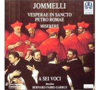 Jommelli: Vesperae In Sancto Petro Romae, Miserere
