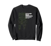 JOMON DOGU archéologie drôle et apaisante MIMIZUKU-DOGU Sweatshirt