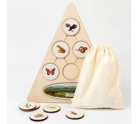 Jomontessori Dos Toys For Children,Animal Food,Stem Biology Science Matching Board,Parish Material,Kids Learning Toy - Type A