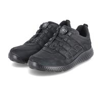 Jomos 326384-12-000 Chaussures basses orthopédiques à lacets en cuir et textile pour homme Noir, Noir , 44 EU
