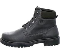 JOMOS Alpina - Bottes d'hiver pour hommes, fourrées en cuir noir 456510 , EU 43 UK 9