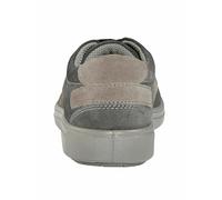 Jomos Chaussures basses en cuir pour homme, doublure climatique, semelle intérieure Aircomfort, gris, 44 EU