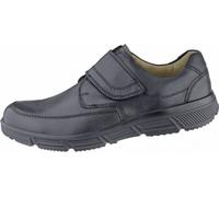 Jomos chaussures basses sportives en cuir pour hommes, noir, assise plantaire Jomos, largeur extrême