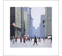 Jon Barker (5th Avenue - New York 40 x 40 cm Toile Imprimée