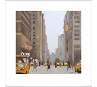 Jon Barker (7th Avenue - New York 40 x 40 cm Toile Imprimée