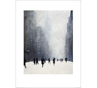 Jon Barker (Blizzard - 5th Avenue 60 x 80 cm Toile Imprimée