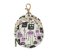 Jon Klassen Étui porte-tétine pour nouveau-né Motif robots Violet