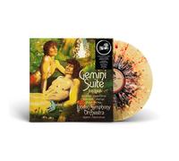 Jon Lord 'Gemini Suite' LP Eclaboussures noir, blanc, orange et rose Vinyle