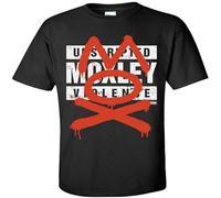 Jon Moxley MOX Unisex T-Shirt Printed Tee Black Mens Top Shirt M
