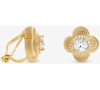 Jon Richard Boucles d'oreilles Jon Richard trèfle en cristal