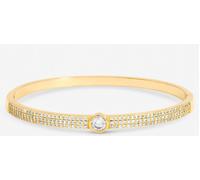Jon Richard Jon Richard Gold Tone Crystal and Pave Stone Bangle