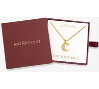 Jon Richard Pendentif céleste plaqué Jon Richard 18K - Coffret cadeau