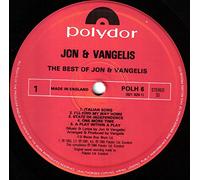 Jon & Vangelis - Jon & Vangelis - The Best Of Jon And Vangelis - Polydor - 821929-1