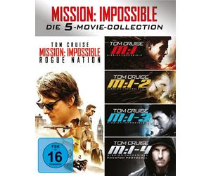 JON VOIGHT, TOM CRUISE - MISSION IMPOSSIBLE 1-5 SCHUBER 5 BLU-RAY NEUF