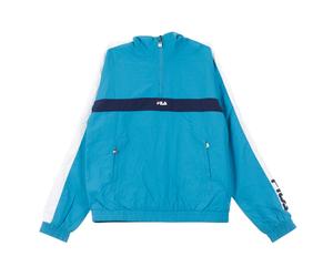 Jona Coupe-vent a enfiler pour homme Mer des Caraibes/blanc brillant/iris noir CARIBBEAN SEA/BRIGHT WHITE/BLACK IRIS S