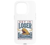 Jonah and The Whale Funny Christian Bible Story God Coque pour iPhone 15 Pro