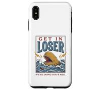 Jonah and The Whale Funny Christian Bible Story God Coque pour iPhone XS Max