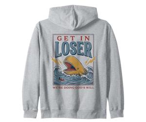 Jonah and The Whale Funny Christian Bible Story God Sweat à Capuche