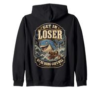 Jonah and The Whale Get in Loser Were Doing Gods Will Funny Sweat à Capuche