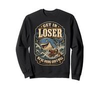 Jonah and The Whale Get in Loser Were Doing Gods Will Funny Sweatshirt