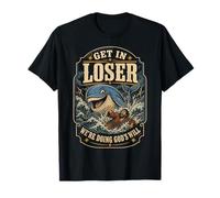 Jonah and The Whale Get in Loser Were Doing Gods Will Funny T-Shirt