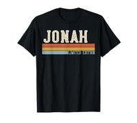 Jonah Rétro Vintage Hommes Enfants Garçons Prénom T-Shirt