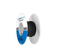 jonard Outils r28blk-0100 kynar isotherme cuivre plaqué argent, Taille 28 AWG, isolation 0,1 cm Diamètre, 100 'Longueur, Noir