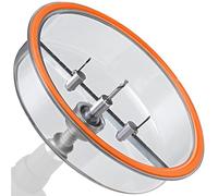 Jonard Tools AHC-10 - Scie-cloche ronde de qualité professionnelle, avec protection anti-poussière et étui, coupe le contreplaqué, les plaques de plâtre, l'acrylique jusqu'à 3,8 cm d'épaisseur, taille