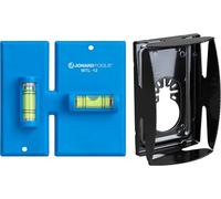 Jonard Tools EBW-412 Electrical Box Cutting Kit, Single Gang with Wall Template Leveler & Electrical Box Cutter Attachment