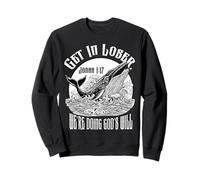 Jonas Baleine Chrétien Se Faire Perdre Volonté de Dieu Drôle Sweatshirt
