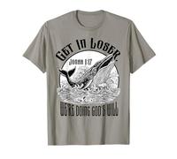 Jonas Baleine Chrétien Se Faire Perdre Volonté de Dieu Drôle T-Shirt