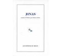 Jonas - le livre de Jonas - Jérôme Lindon - Minuit - Livre