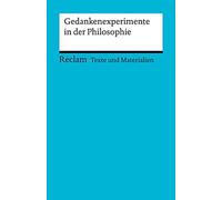 Jonas Pfister T Gedankenexperimente in der Philosophie: Texte und Materi (Poche)