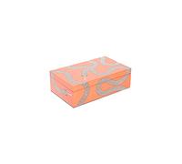 Jonathan Adler Boîte décorative Eden laquée Orange Taille M