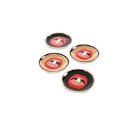 Jonathan Adler – Dessous de verre Full Dose – Porcelaine Multicolore – 1 pièce