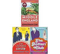 Jonathan Coe Collection 3 Books Set (Middle England, The Closed Circle, The Rotters' Club) - Jonathan Coe