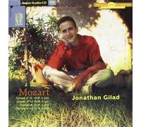 Jonathan Gilad - Mozart:sonates n°10 k330, n°12 k332, n°14 k457 et fantaisie k 475