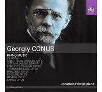 Jonathan Powell - Conus, Georgiy : Musique pour Piano