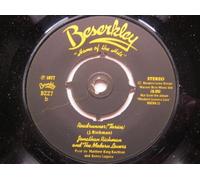 Jonathan Richman - Jonathan Richman Roadrunner/The Morning Of Our Lives 7" Beserkley BZZ7 EX 1977