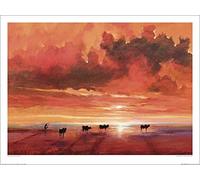 Jonathan Sanders (Shores of The Jade Sea 60 x 80 cm Toile Imprimée