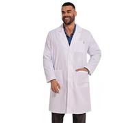 JONATHAN UNIFORM Unisex Blouse de Travail Blanche avec Manches Longues, Blouse Chimie, Blouse Medicale Femme et Blouse Blanche Homm de Laboratoire de Lycee (XXL)
