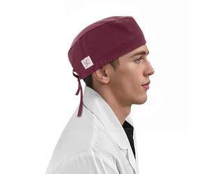 JONATHAN UNIFORM Unisex Calot Chirurgien Tissu Extensible Calot de Bloc | Calot Chirurgical Femme Homme avec Bandeau Absorbant, Casquette Opération pour Medecin Dentiste Infirmiere