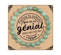 Jonc Bracelet Cadeau Bracelet De Anneaux Original Cadeau Ado Fille Cadeaux Noel Femme Cadeau Anniversaire Bracelet Cadeau Pour Mamie Maman Sœur Collègues Bracelet Mamie Empilable Bijoux (A, One Size)