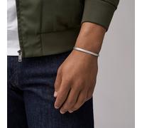 Fossil Bracelet homme en acier inoxydable avec boucle ouverte