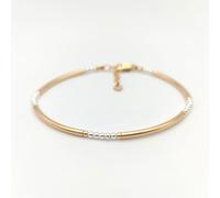 Jonc louxor gold filled et argent