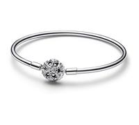 Jonc PANDORA Fermoir Flocon de Neige Scintillant Pandora Moments